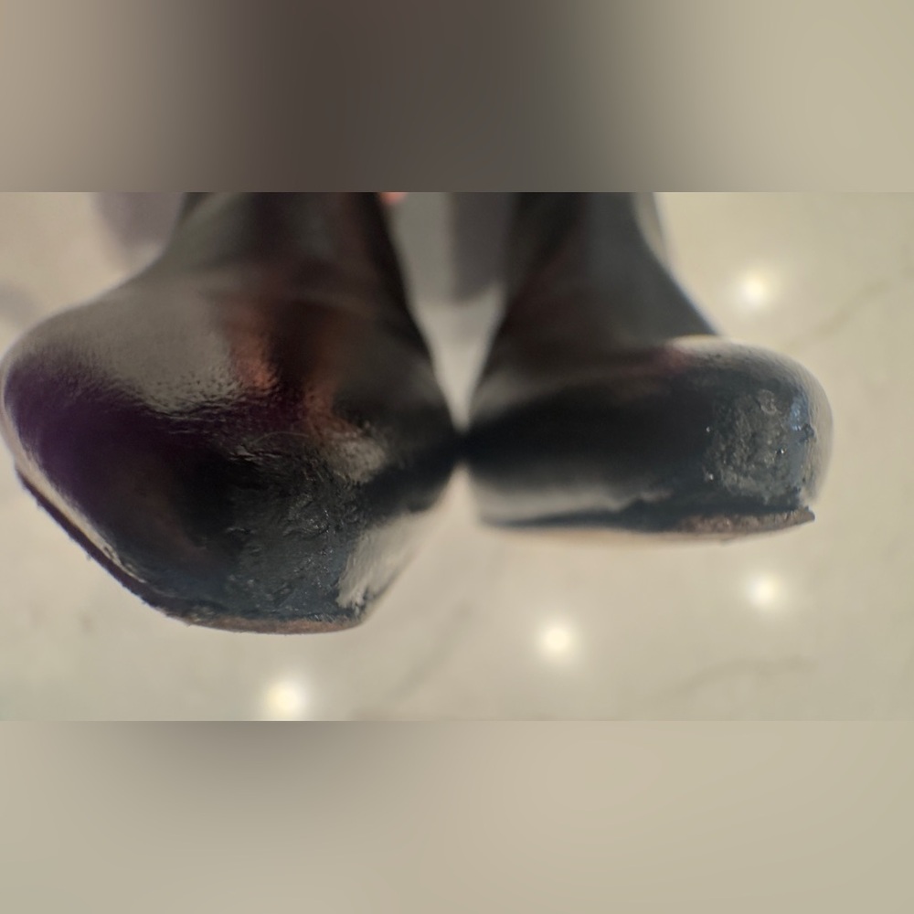Larroude Georgia Black Heeled Boots - Picture 14 of 15